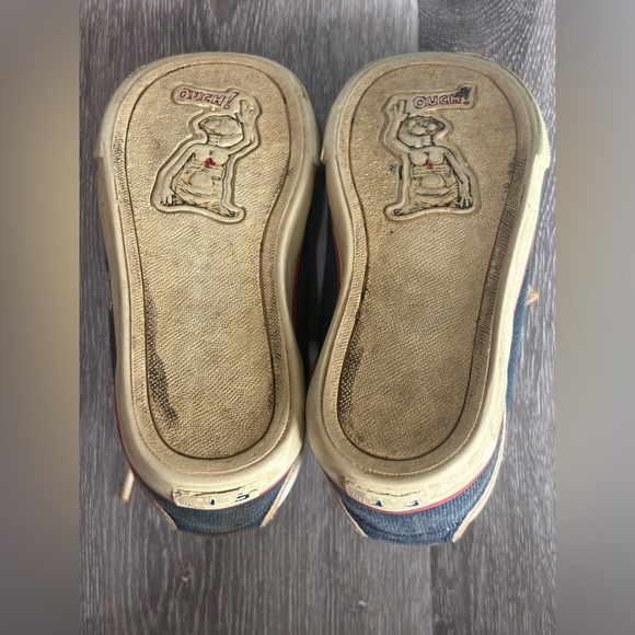 Vintage E.T. Shoes From Buster Brown Navy and Cream - Picture 3 of 5